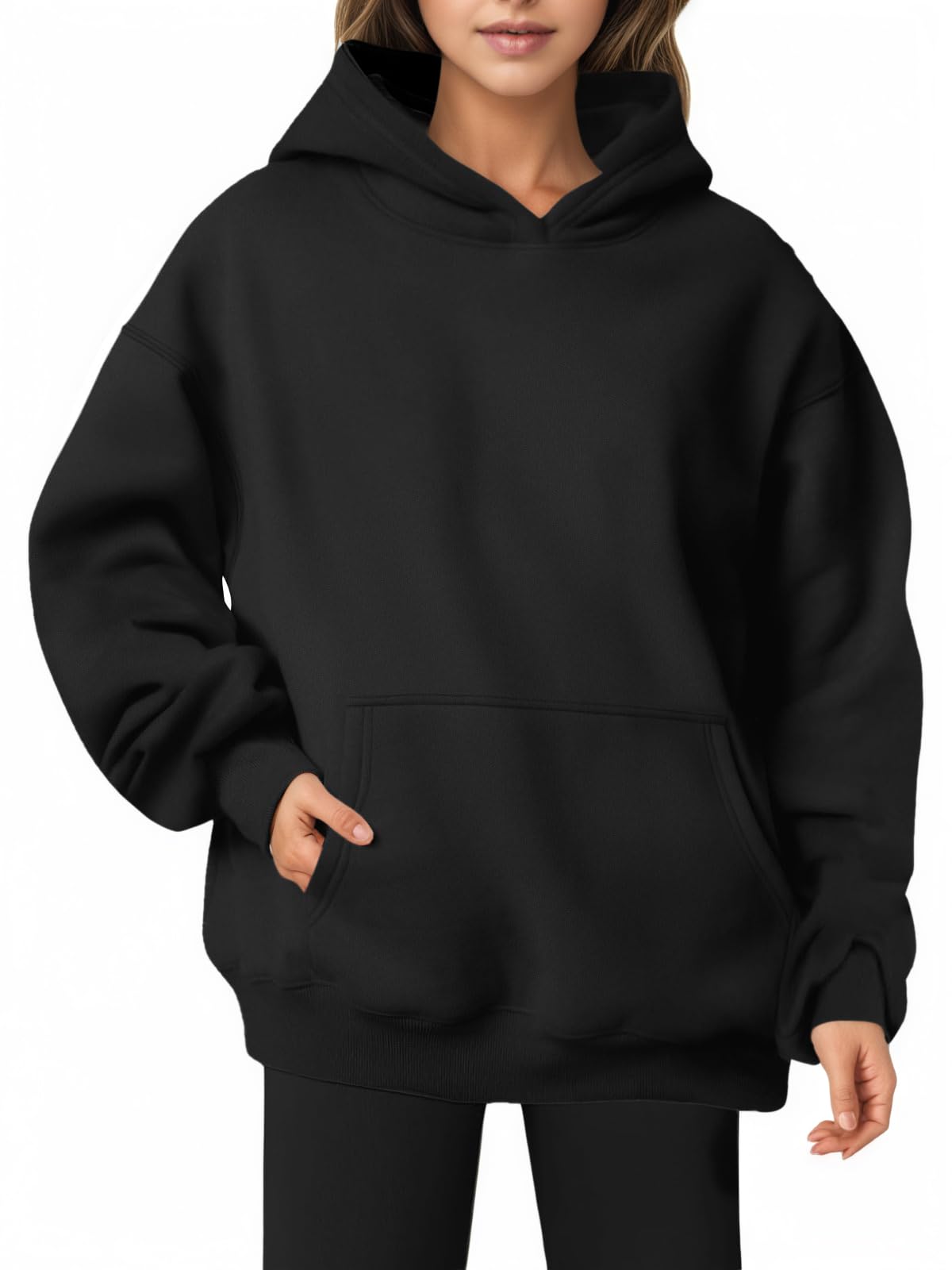 Women's Oversized Long Sleeve Hoodie Sweatshirt with pockets