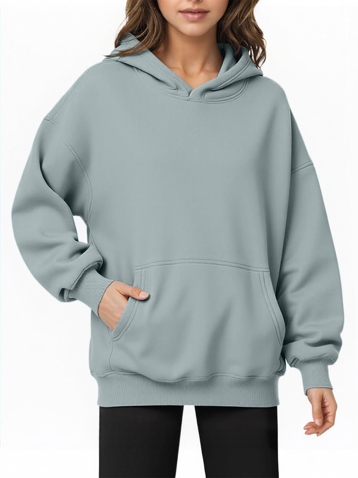 Women's Oversized Long Sleeve Hoodie Sweatshirt with pockets