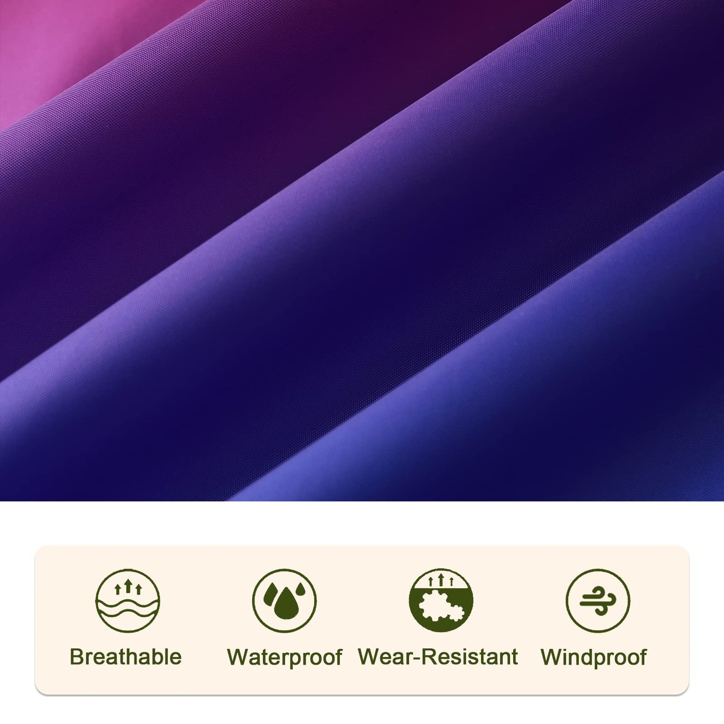 Unisex Rain Poncho Raincoat Hooded for Adults Women with Pockets