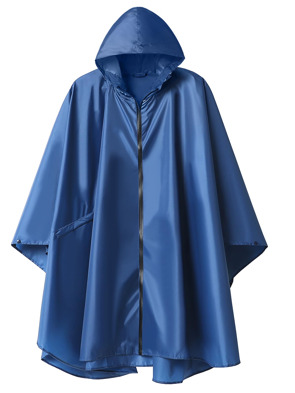 Unisex Rain Poncho Raincoat Hooded for Adults Women with Pockets