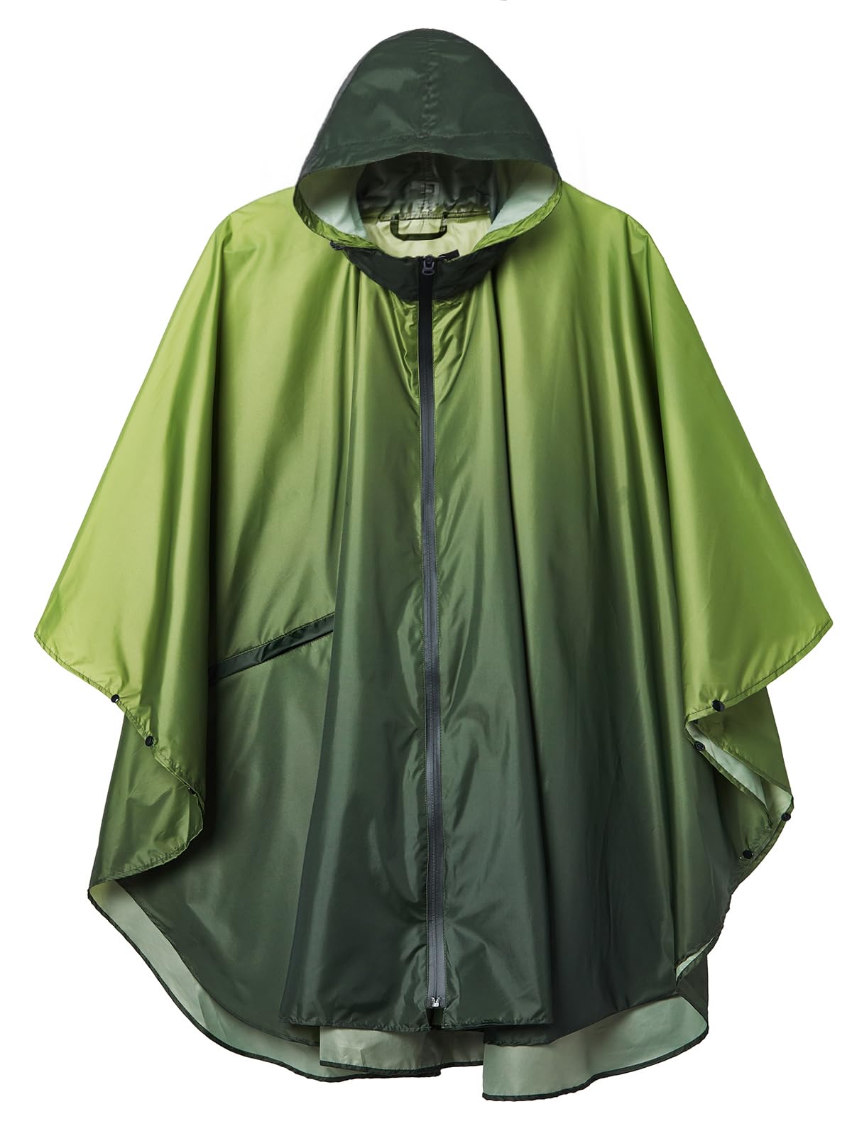 Unisex Rain Poncho Raincoat Hooded for Adults Women with Pockets
