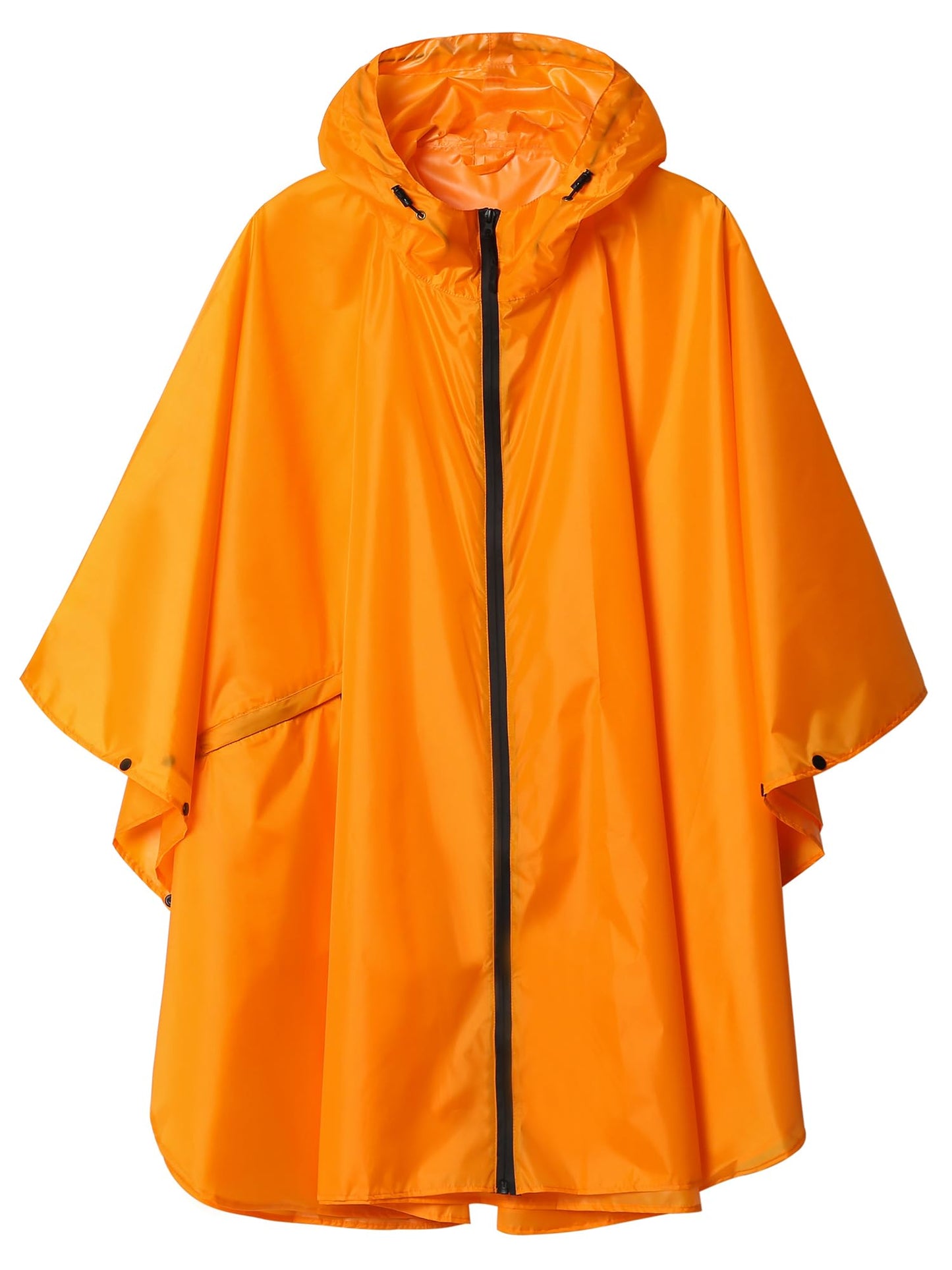 Unisex Rain Poncho Raincoat Hooded for Adults Women with Pockets