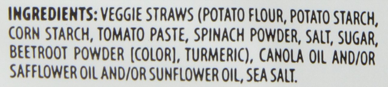 Sensible Portions Veggie Straws, Sea Salt, 5 Ounce