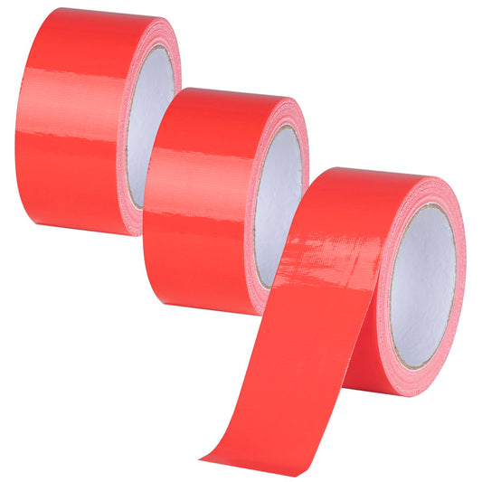 3 Pack Duct Tape Heavy Duty Waterproof, Tear by Hand, 60 Yards x 2 Inch Total