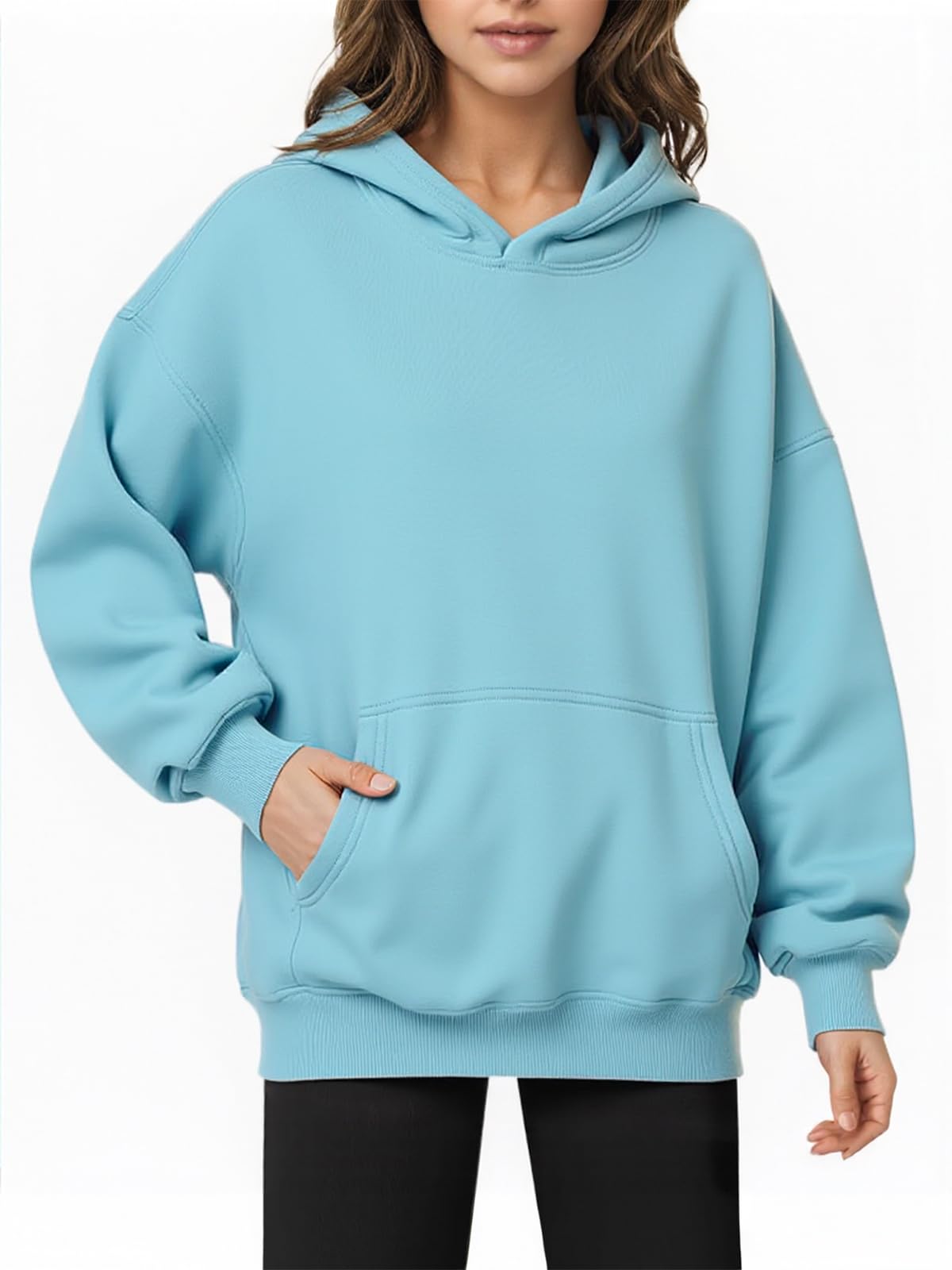 Women's Oversized Long Sleeve Hoodie Sweatshirt with pockets
