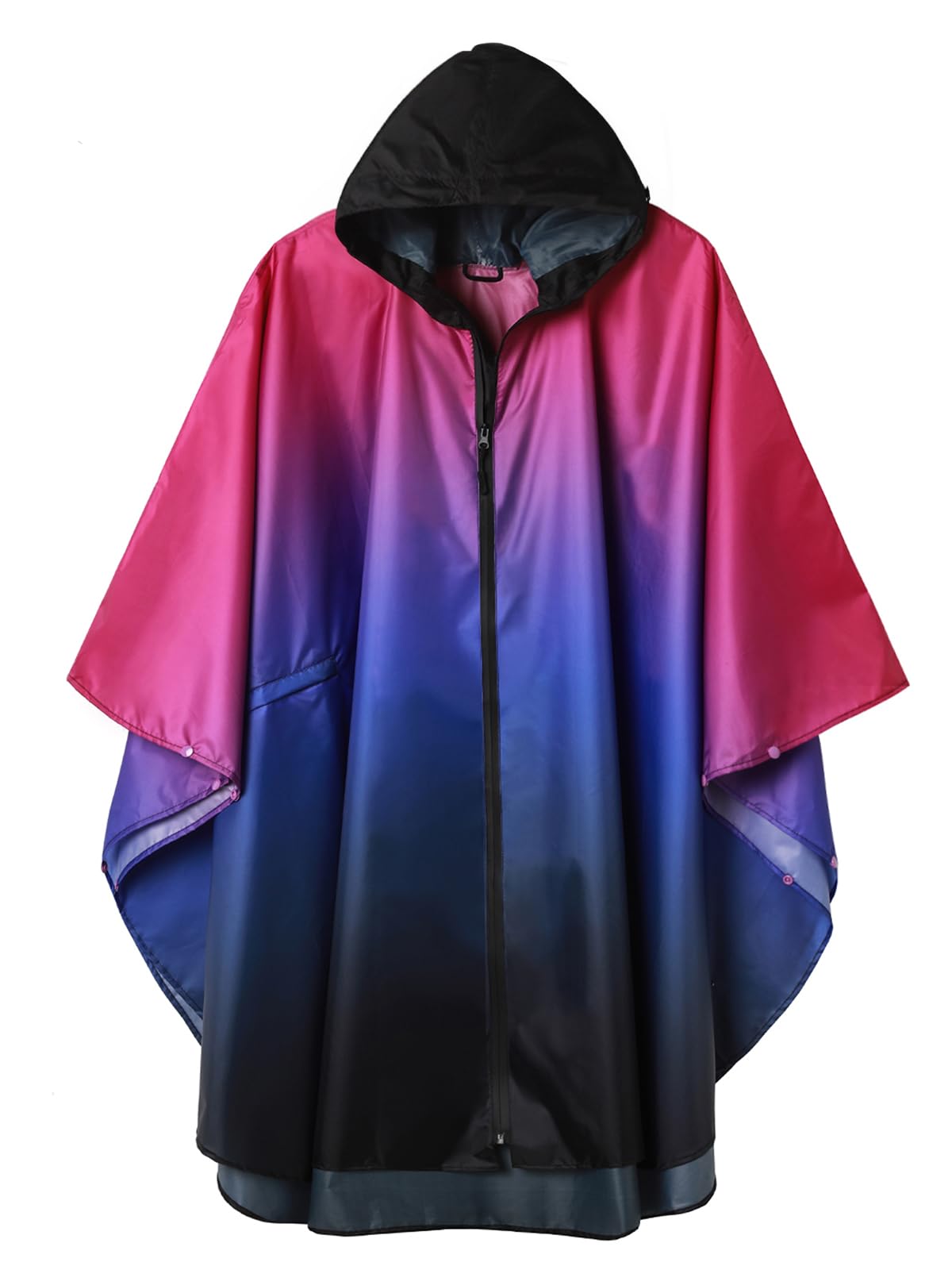 Unisex Rain Poncho Raincoat Hooded for Adults Women with Pockets