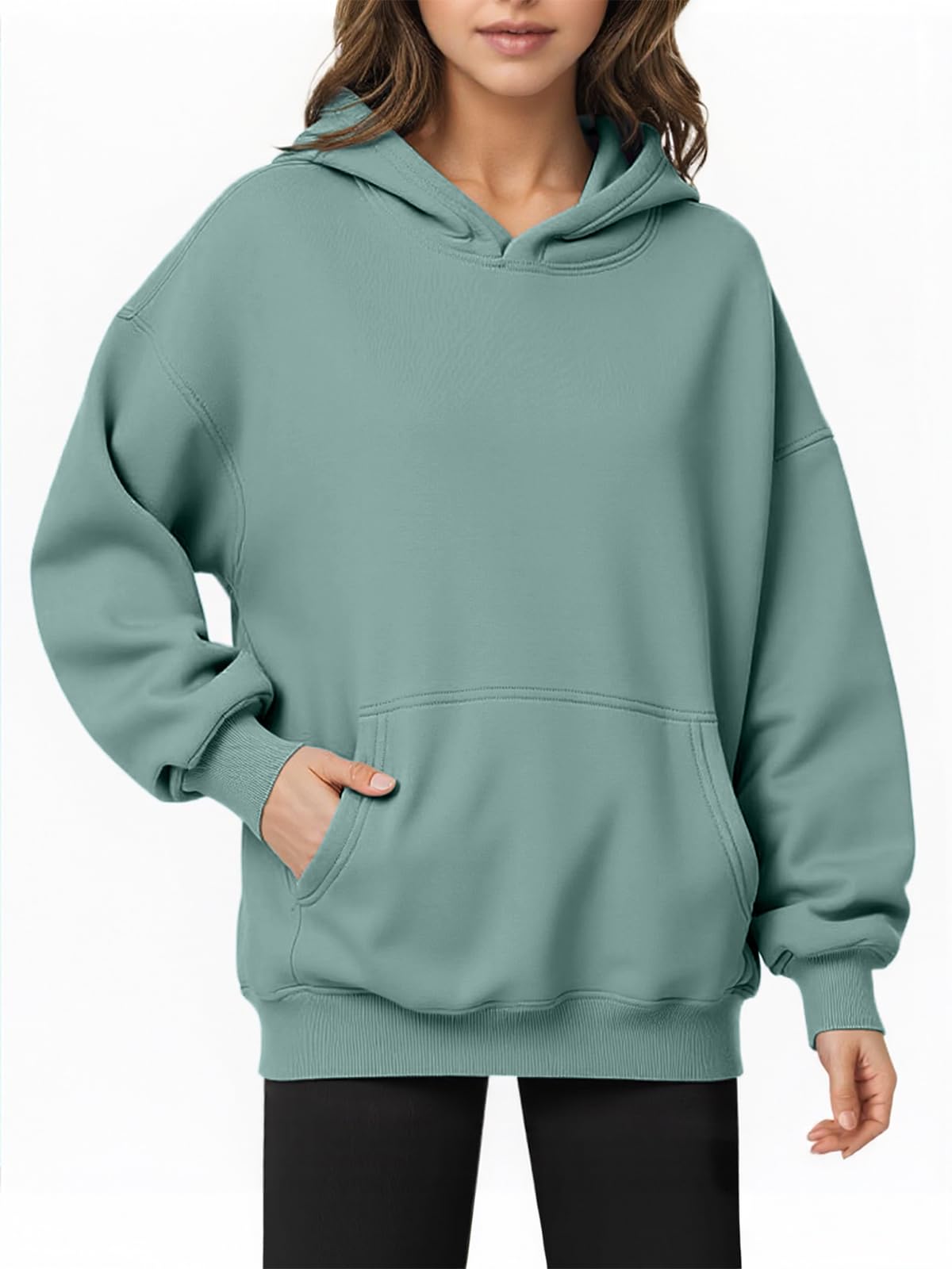 Women's Oversized Long Sleeve Hoodie Sweatshirt with pockets