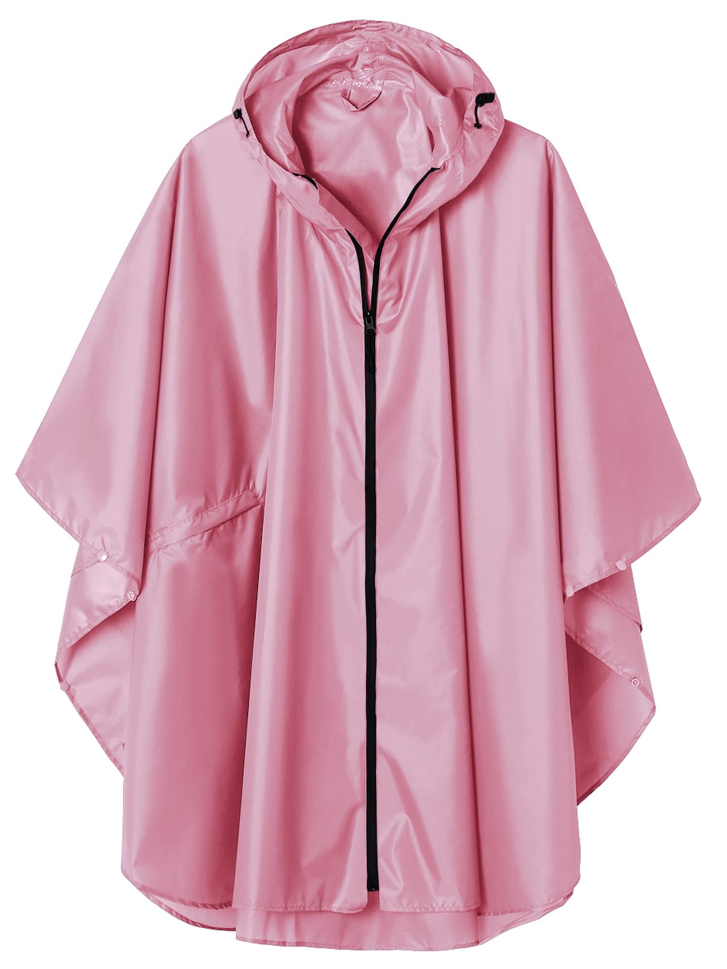 Unisex Rain Poncho Raincoat Hooded for Adults Women with Pockets