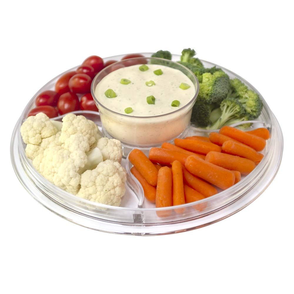 Cake Stand with Dome Cover, 6-in-1 Multi-Purpose Use