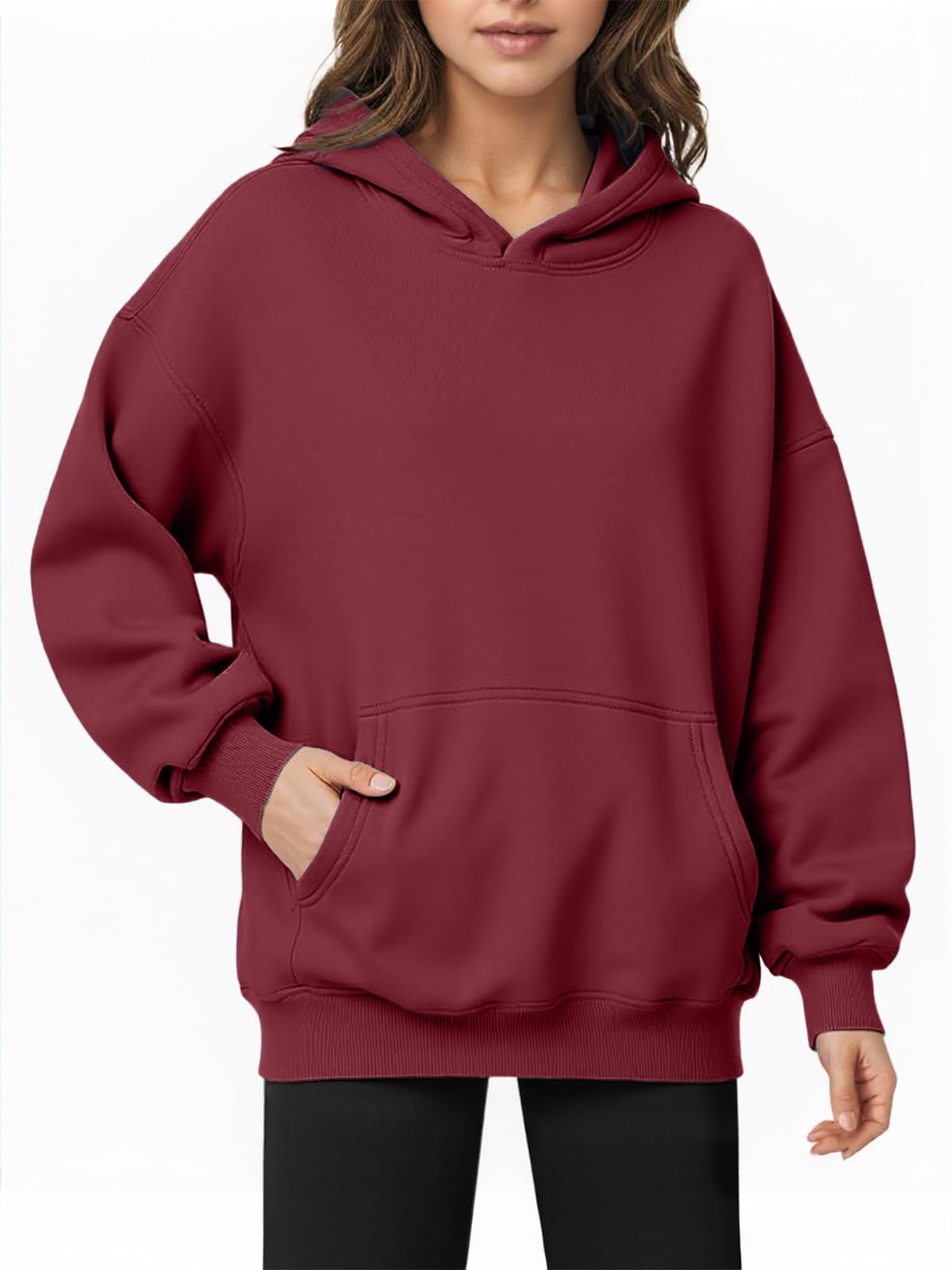 Women's Oversized Long Sleeve Hoodie Sweatshirt with pockets