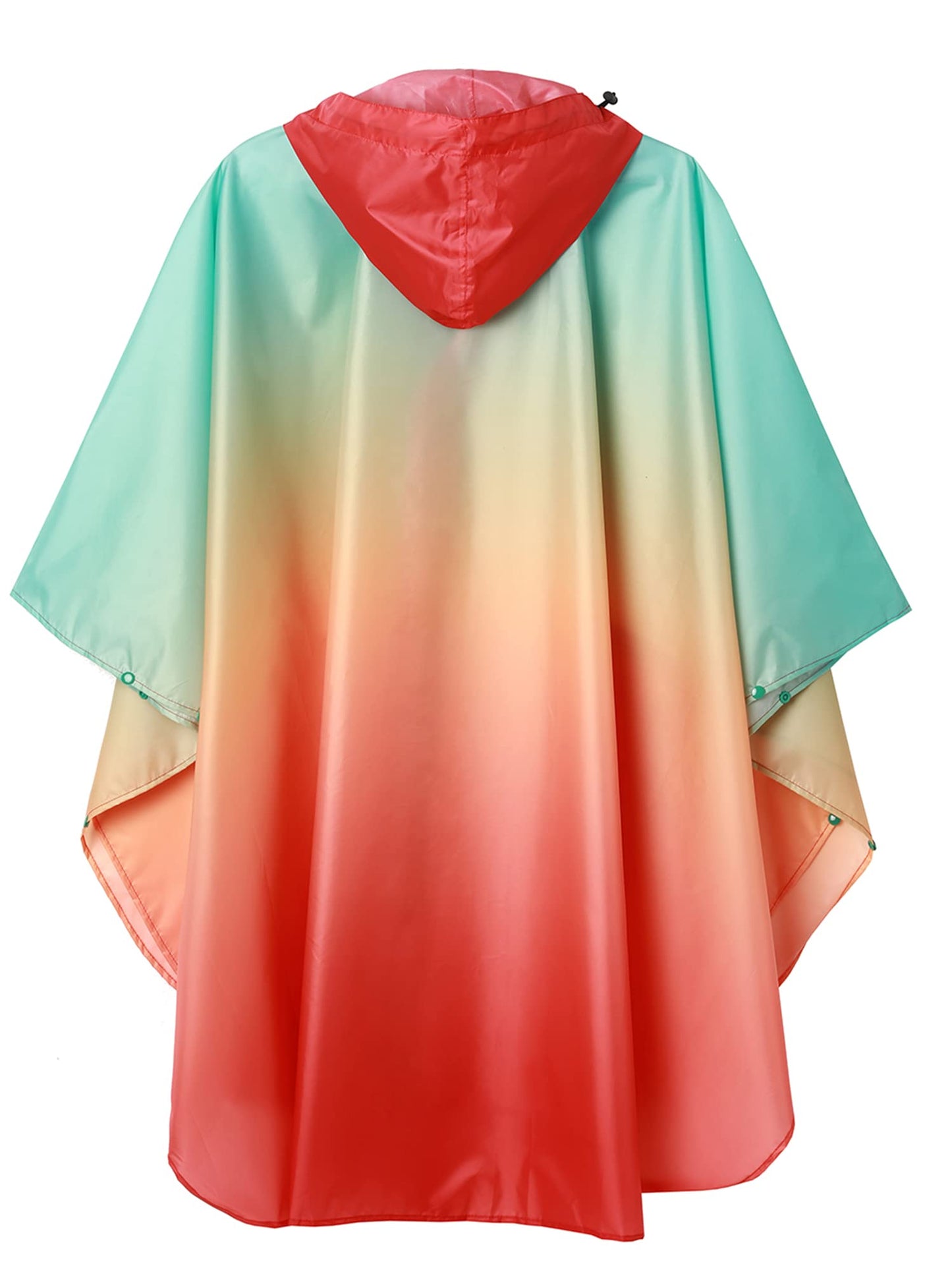 Unisex Rain Poncho Raincoat Hooded for Adults Women with Pockets