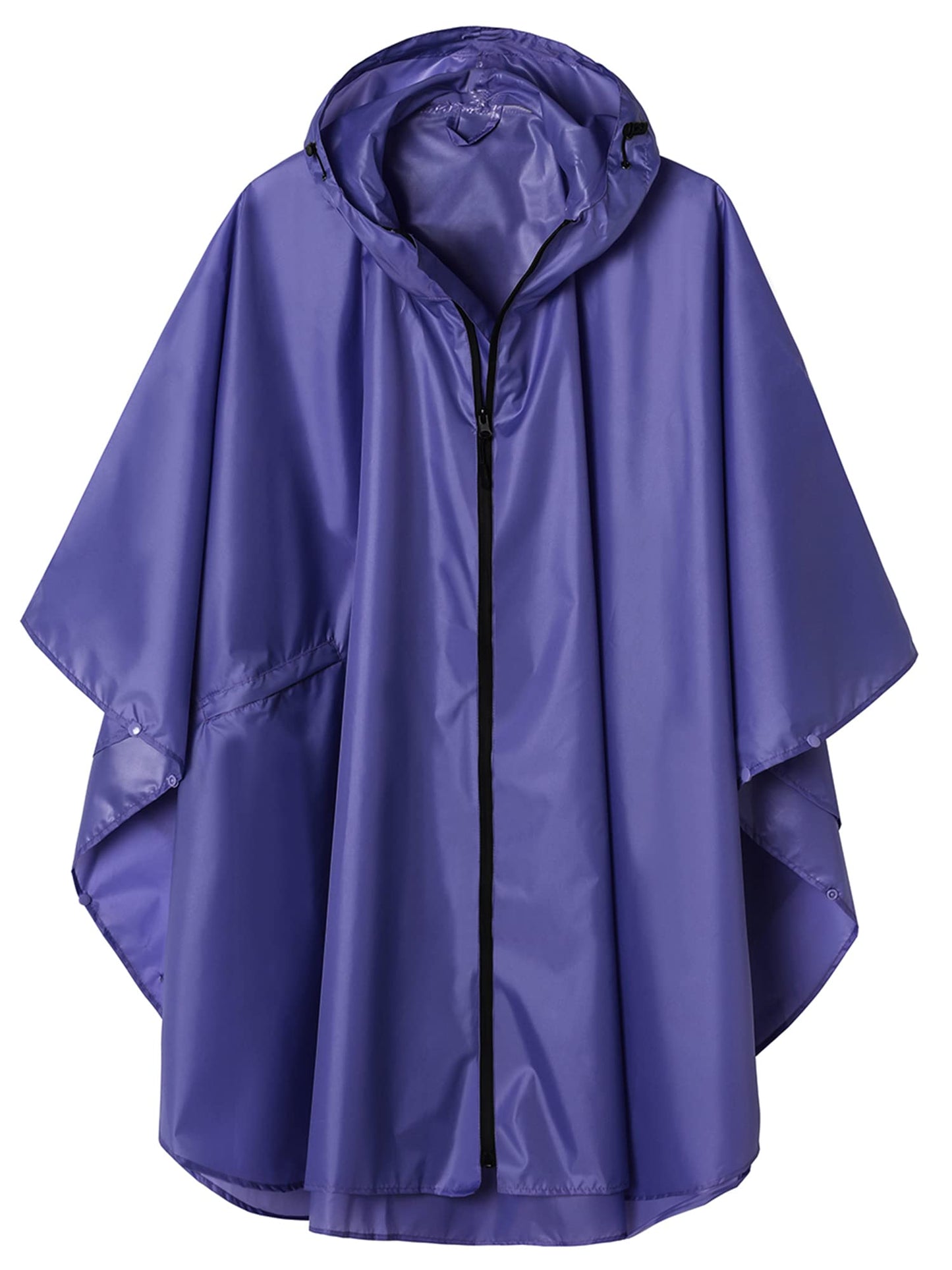 Unisex Rain Poncho Raincoat Hooded for Adults Women with Pockets