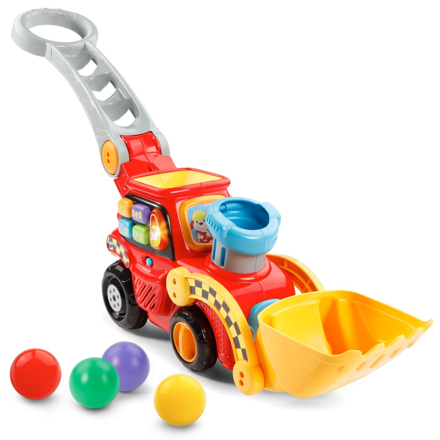 VTech Pop-a-Balls Push and Pop Bulldozer