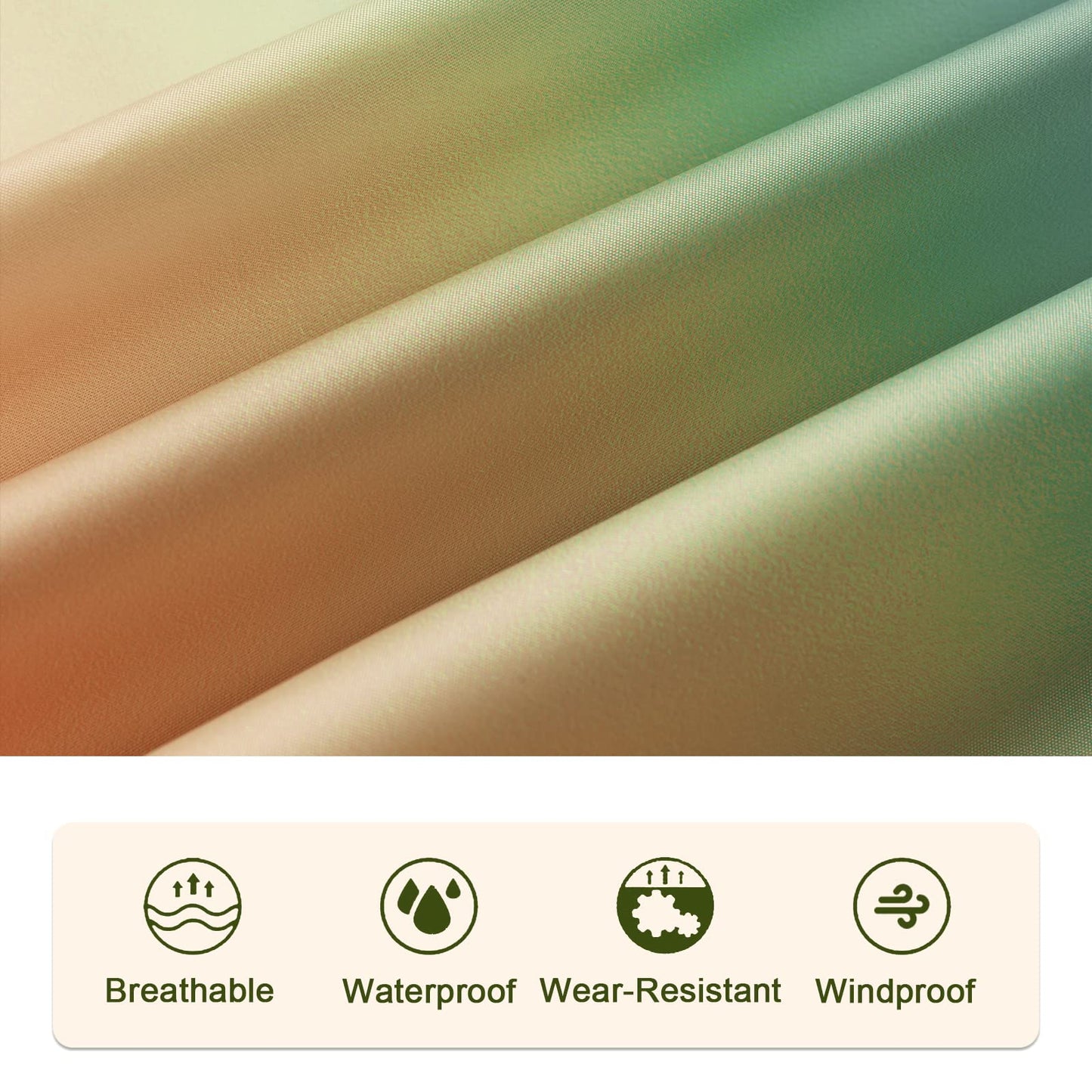 Unisex Rain Poncho Raincoat Hooded for Adults Women with Pockets