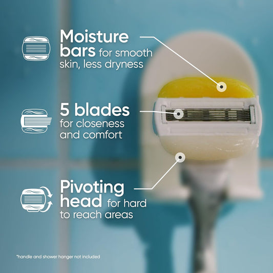 Gillette Venus Comfort Glide Womens Razor Blade Refills, 6 Count