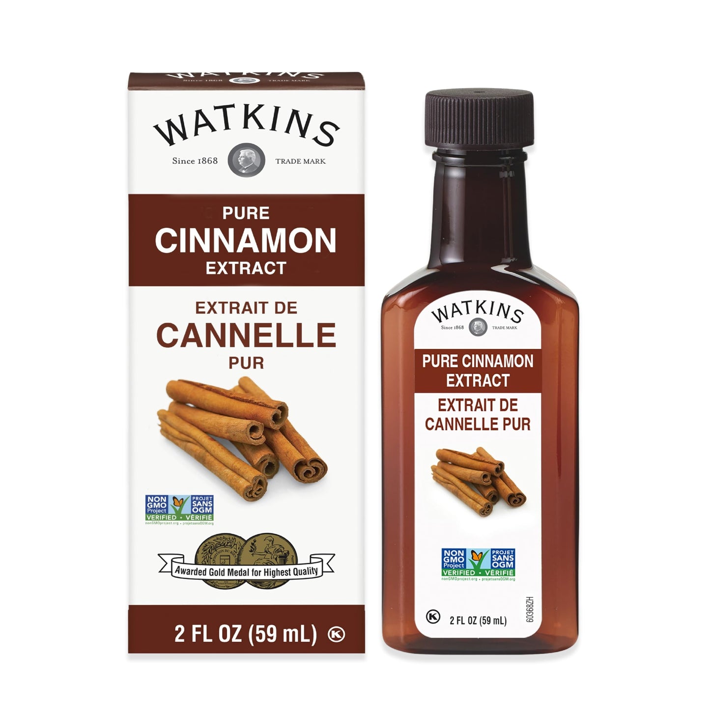 Watkins Organic Pure Vanilla Bean Paste, Non-GMO, Kosher, 2 oz. Bottle, 1-Pack