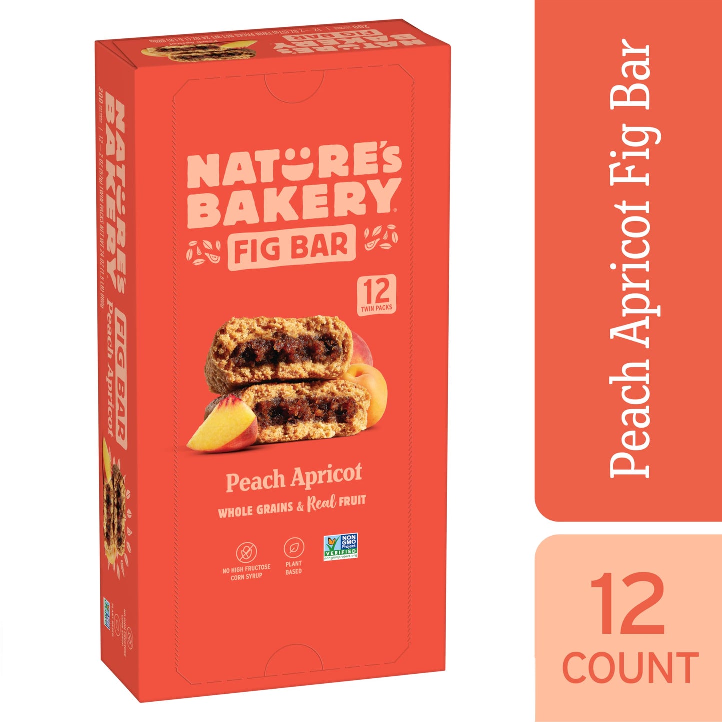 Nature’s Bakery Whole Wheat Fig Bars, Raspberry, Real Fruit, Vegan, Non-GMO, Snack bar, 6 Count (Pack of 6)