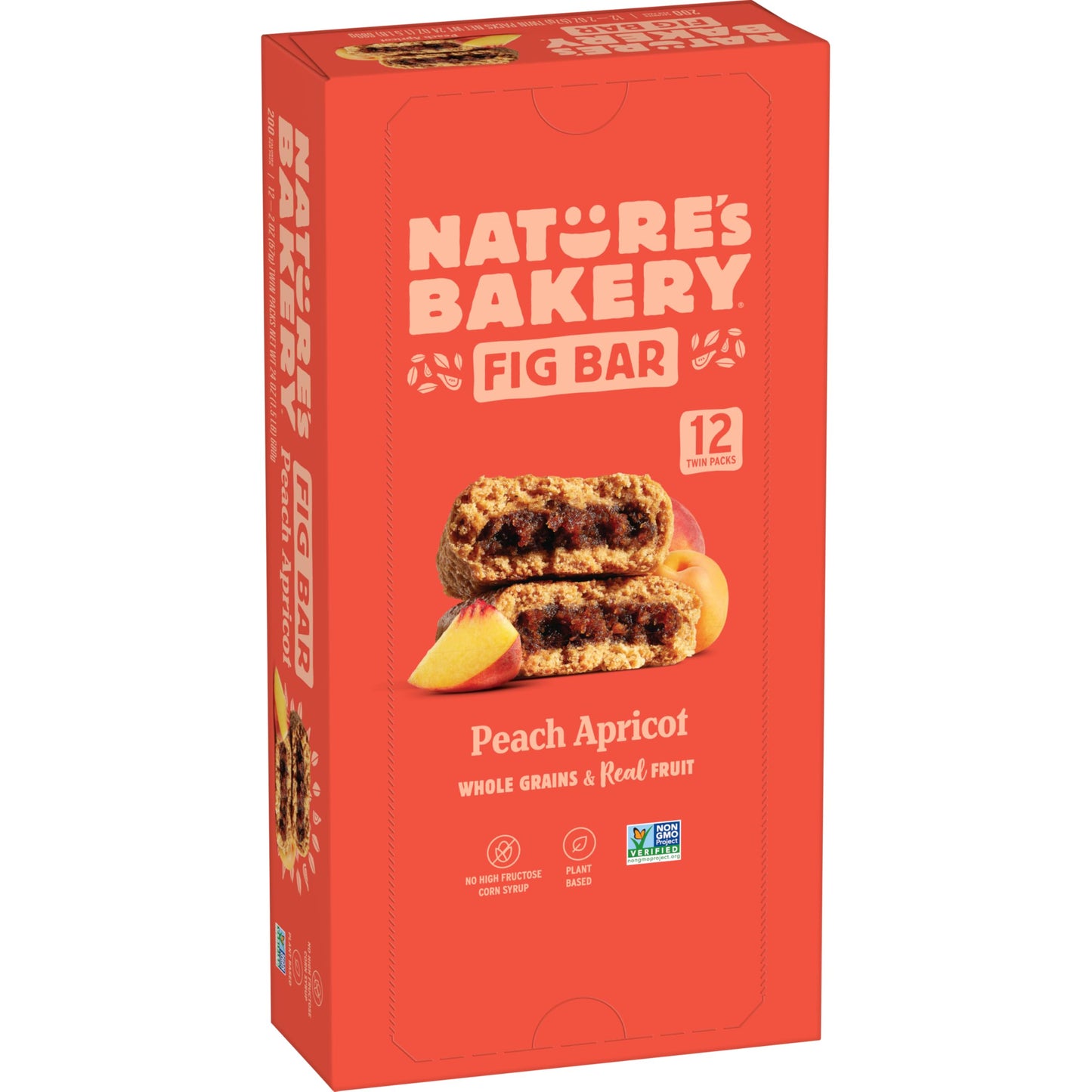 Nature’s Bakery Whole Wheat Fig Bars, Raspberry, Real Fruit, Vegan, Non-GMO, Snack bar, 6 Count (Pack of 6)