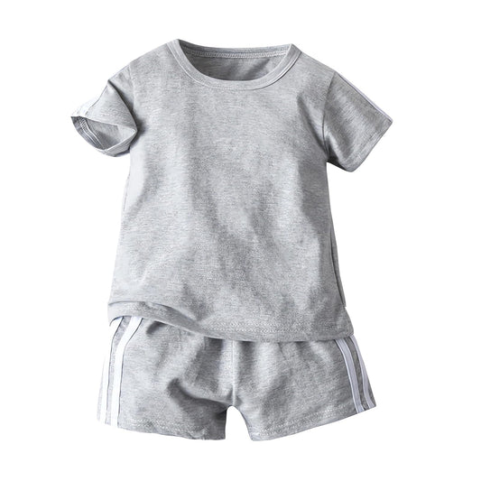 Toddler Boys Zip Cotton Sweatsuit