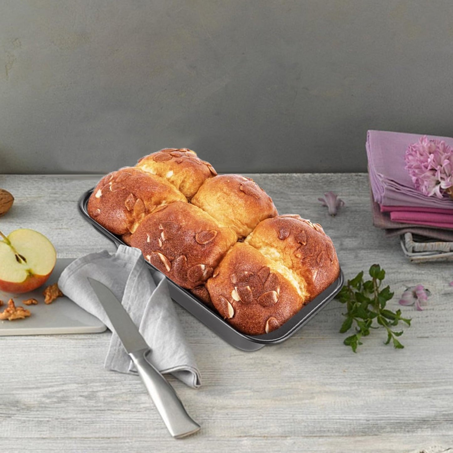 6 Pack Bread Loaf Pans  8" x 4"