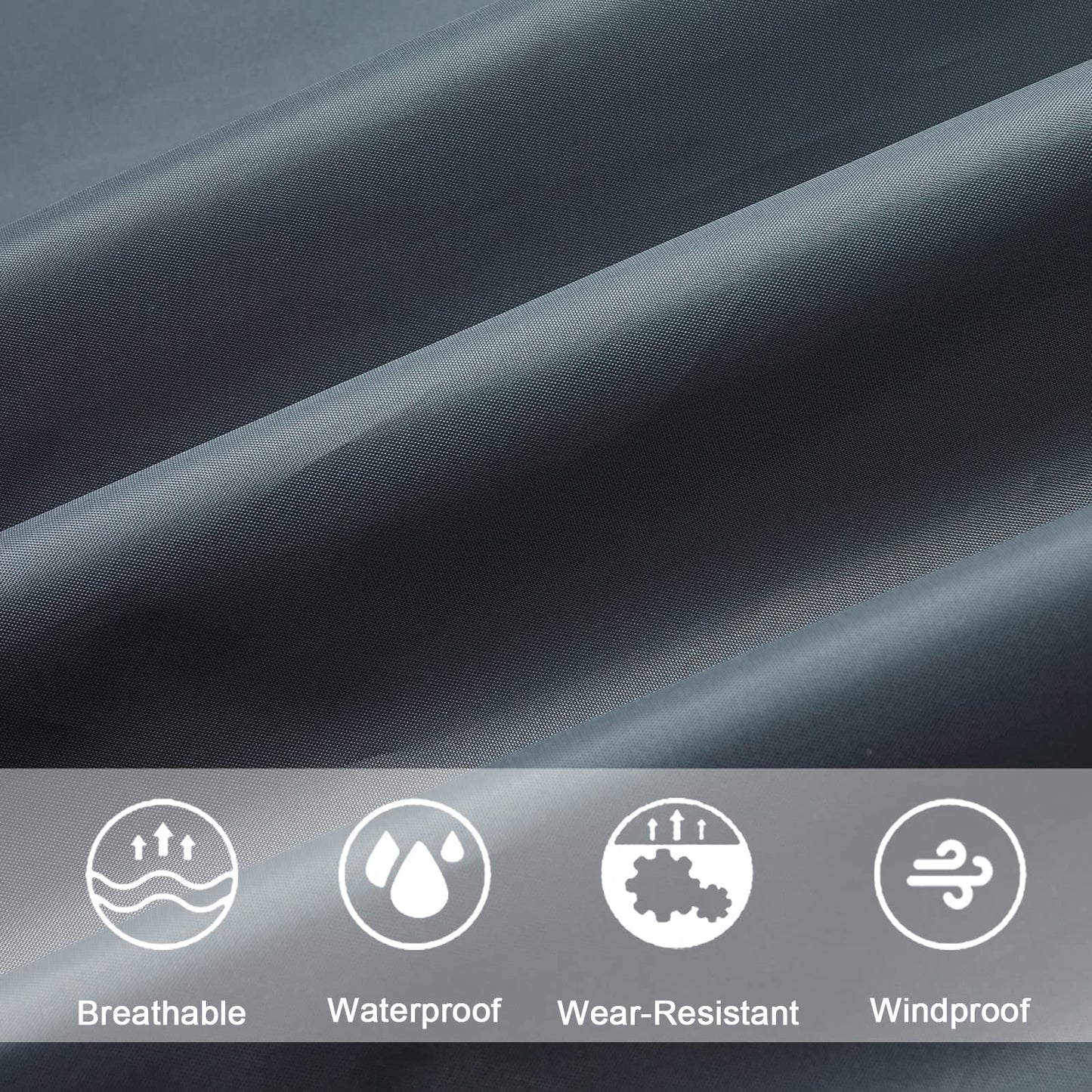 Unisex Rain Poncho Raincoat Hooded for Adults Women with Pockets