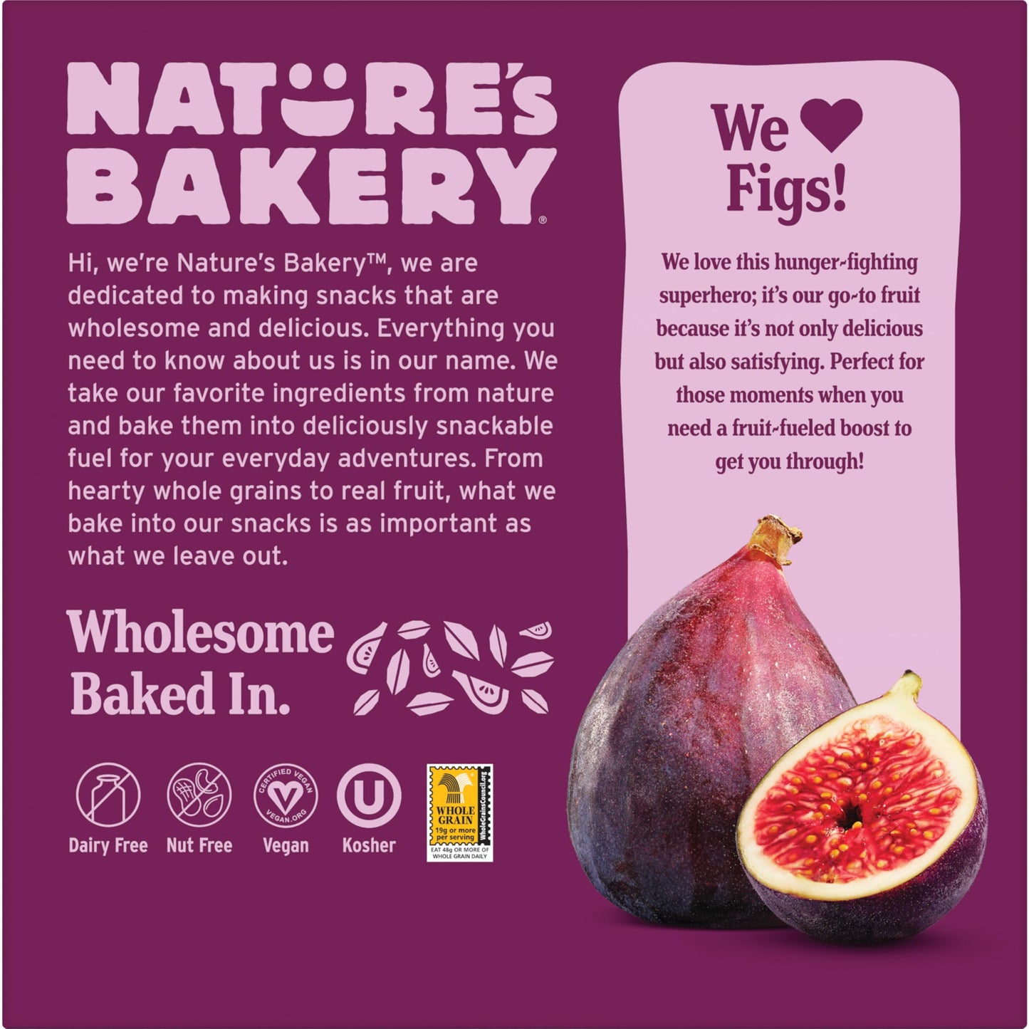 Nature’s Bakery Whole Wheat Fig Bars, Raspberry, Real Fruit, Vegan, Non-GMO, Snack bar, 6 Count (Pack of 6)