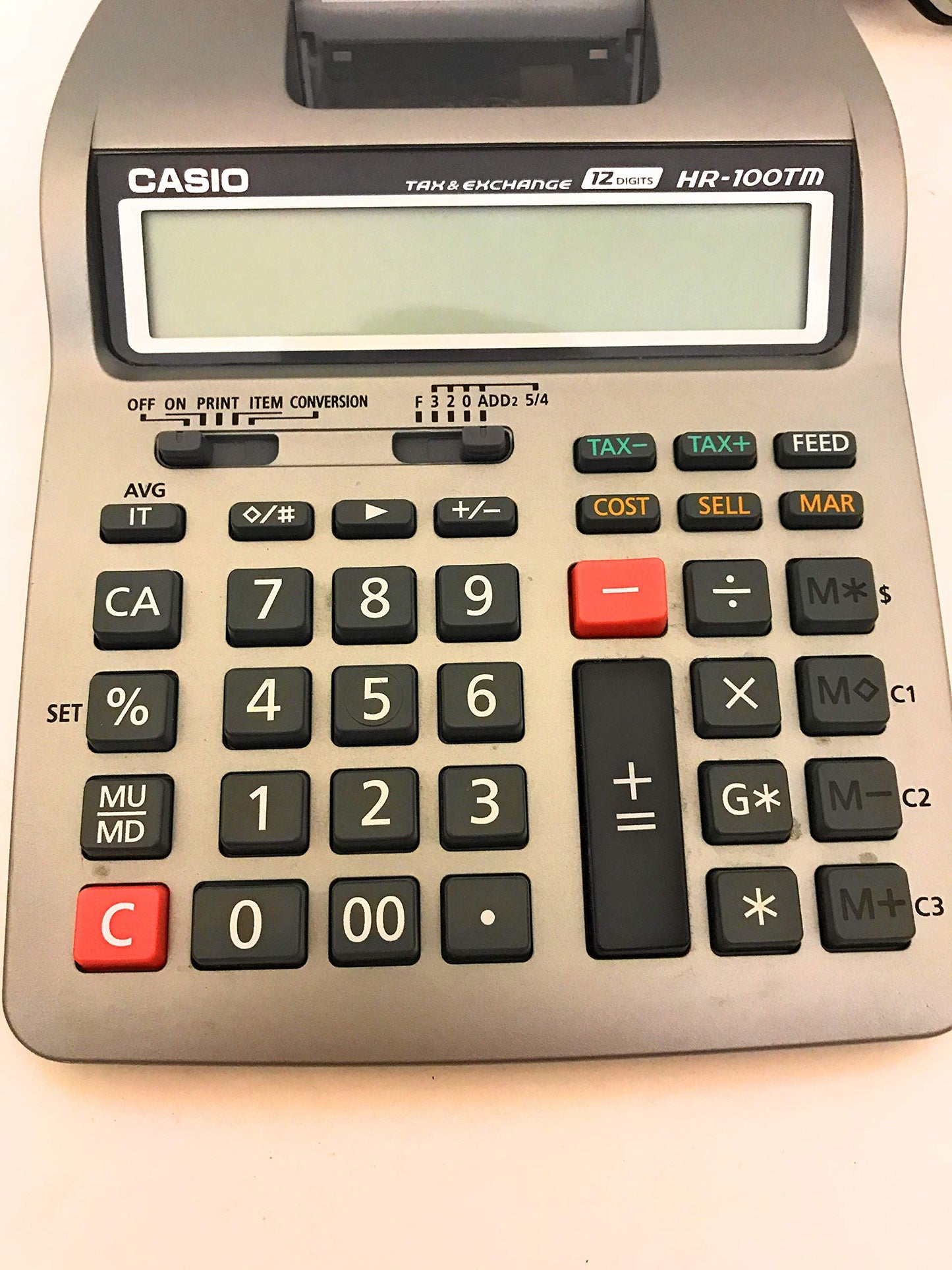 Casio Inc. HR-100TM Business Calculator