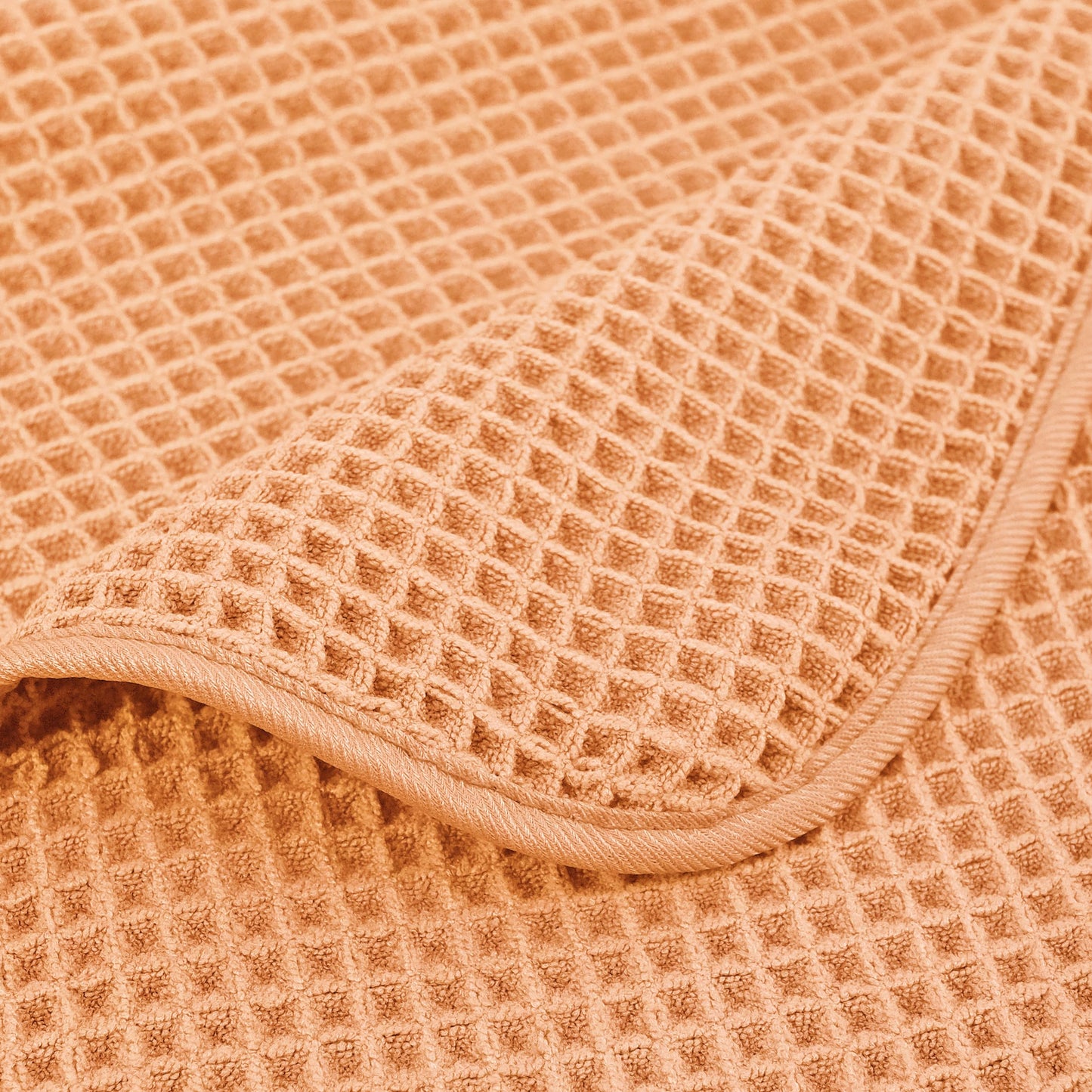 Microfiber Oversize Quick Dry Lint Free Bath Towel, 60 x 30 in, 4 Pack (Waffle Weave)